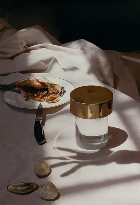 Last Order Indoor/Outdoor Fluted LED Table Lamp