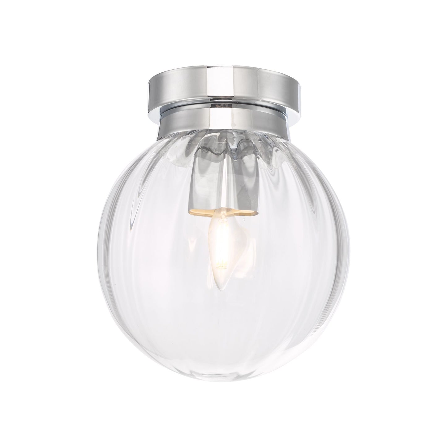 Kavi Flush Mount Polished Chrome IP44