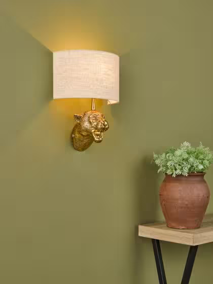 Ruri Leopard Wall Light