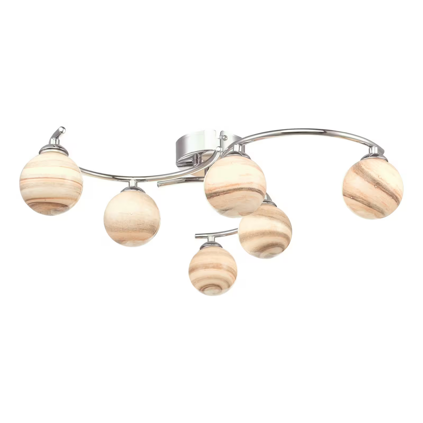 Atiya 6-Light Semi-Flush