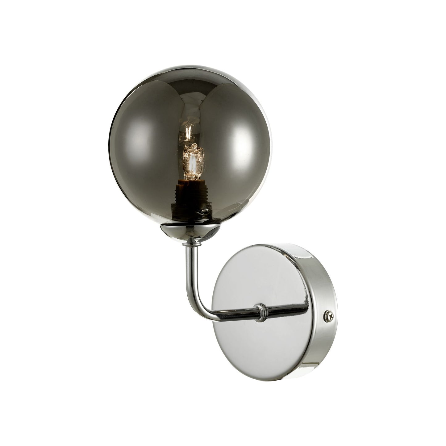Feya 1-Light Wall Light Polished Chrome