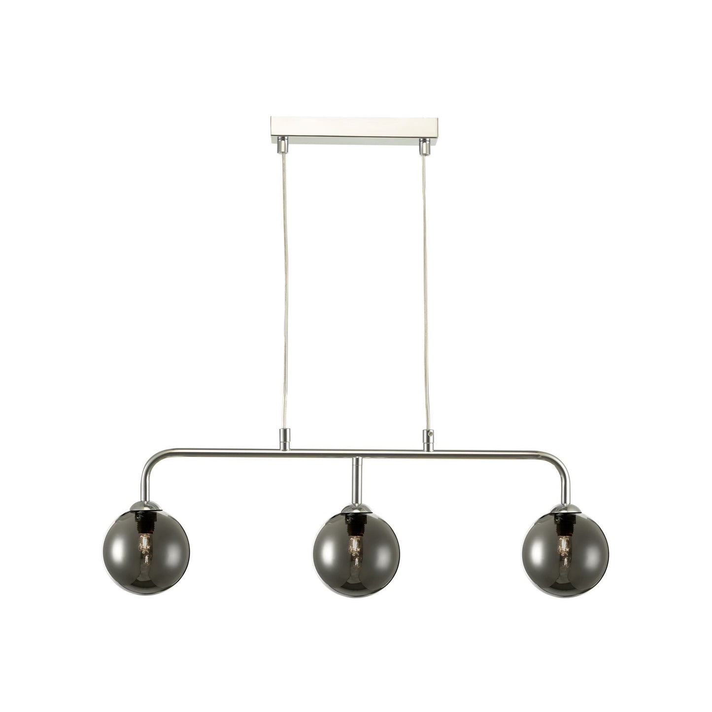 Feya 3-Light Bar Pendant Polished Chrome