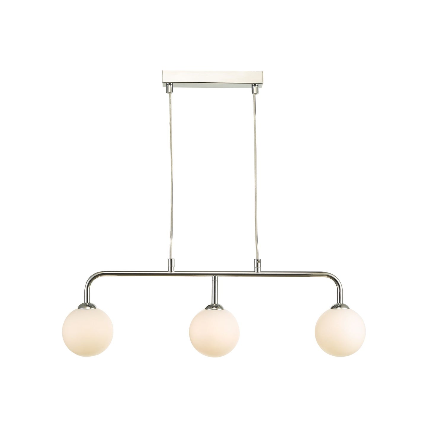 Feya 3-Light Bar Pendant Polished Chrome