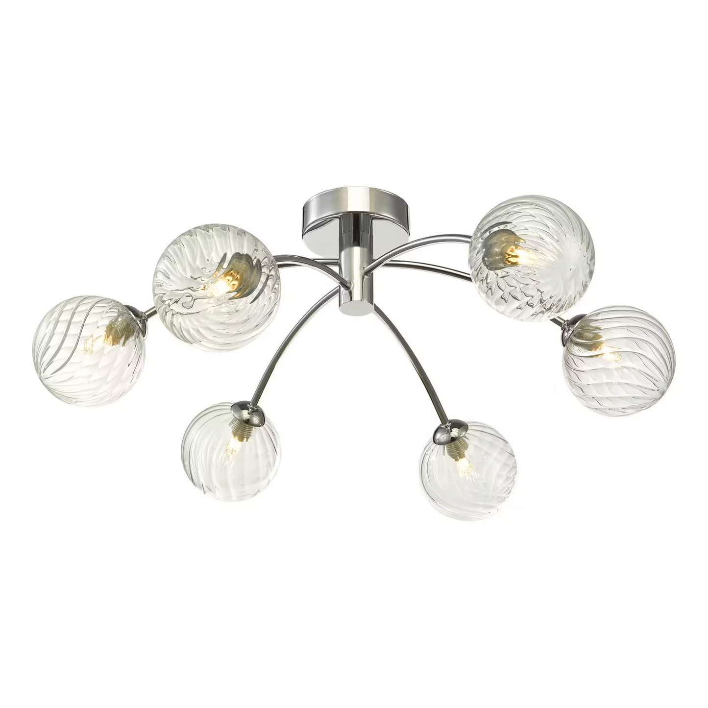 Izzy 6-Light Semi Flush