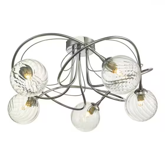 Onawa 5-Light Semi Flush