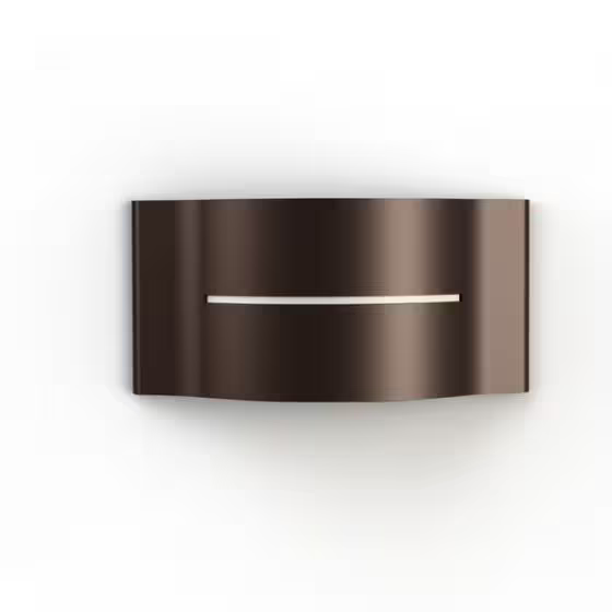 Surf Polycarbonate Glass Up & Down E27 Wall Washer