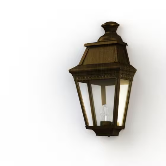 Avenue 3 Model 2 Clear Glass Wall Light