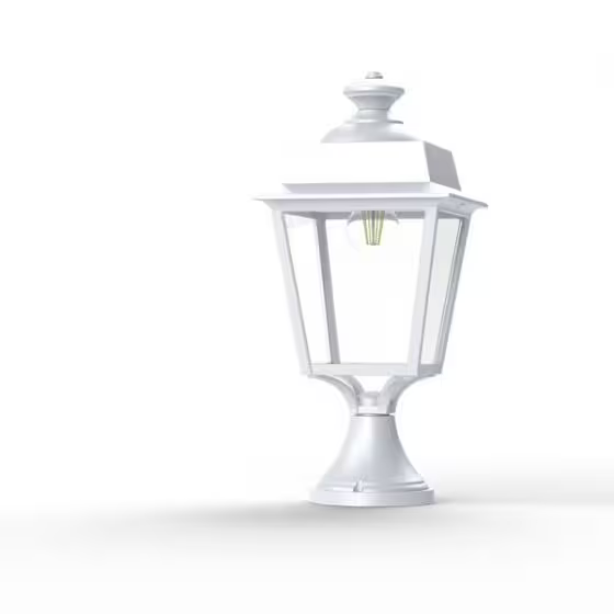 Place des Vosges 1 Evolution Small Clear Glass Pedestal