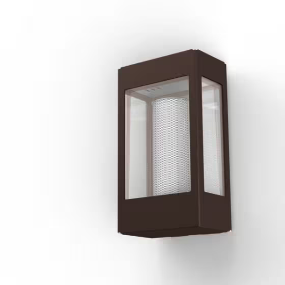 Tetra Model 1 Clear Glass E27 Wall Bracket