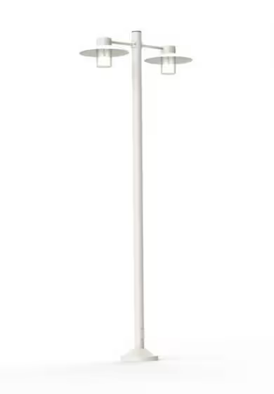 Aubanne Model 5 Frosted Glass Lamp Post