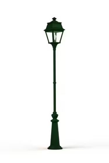 Avenue 2 Model 9 Clear Glass Lamp Post