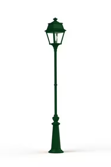 Avenue 2 Model 9 Clear Glass Lamp Post