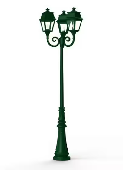 Avenue 2 Model 11 Clear Glass Lamp Post