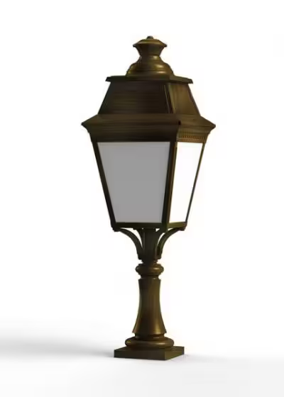 Avenue 3 Model 5 Opal Glass 3000K LED Bollard