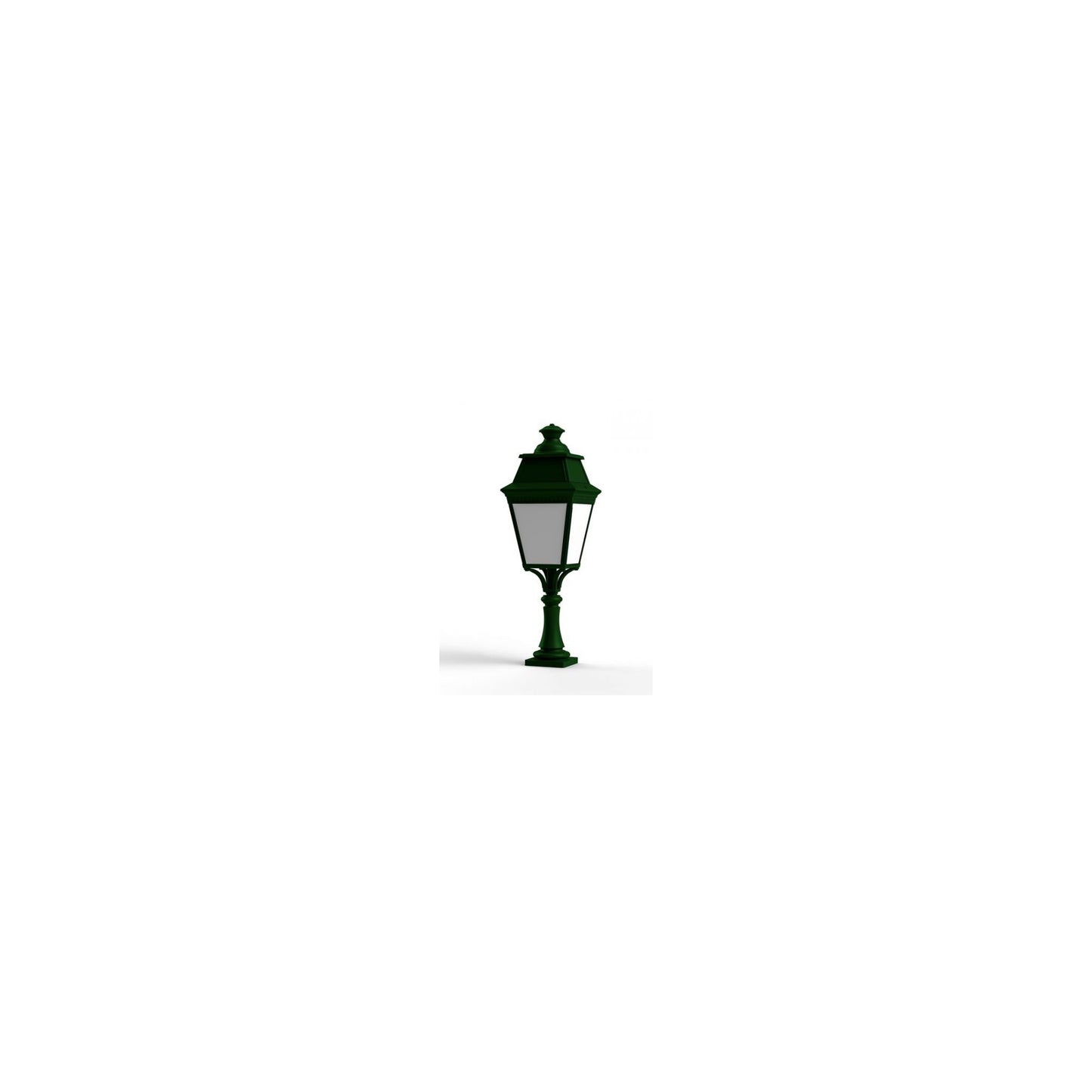 Avenue 3 Model 5 Opal Glass 3000K LED Bollard