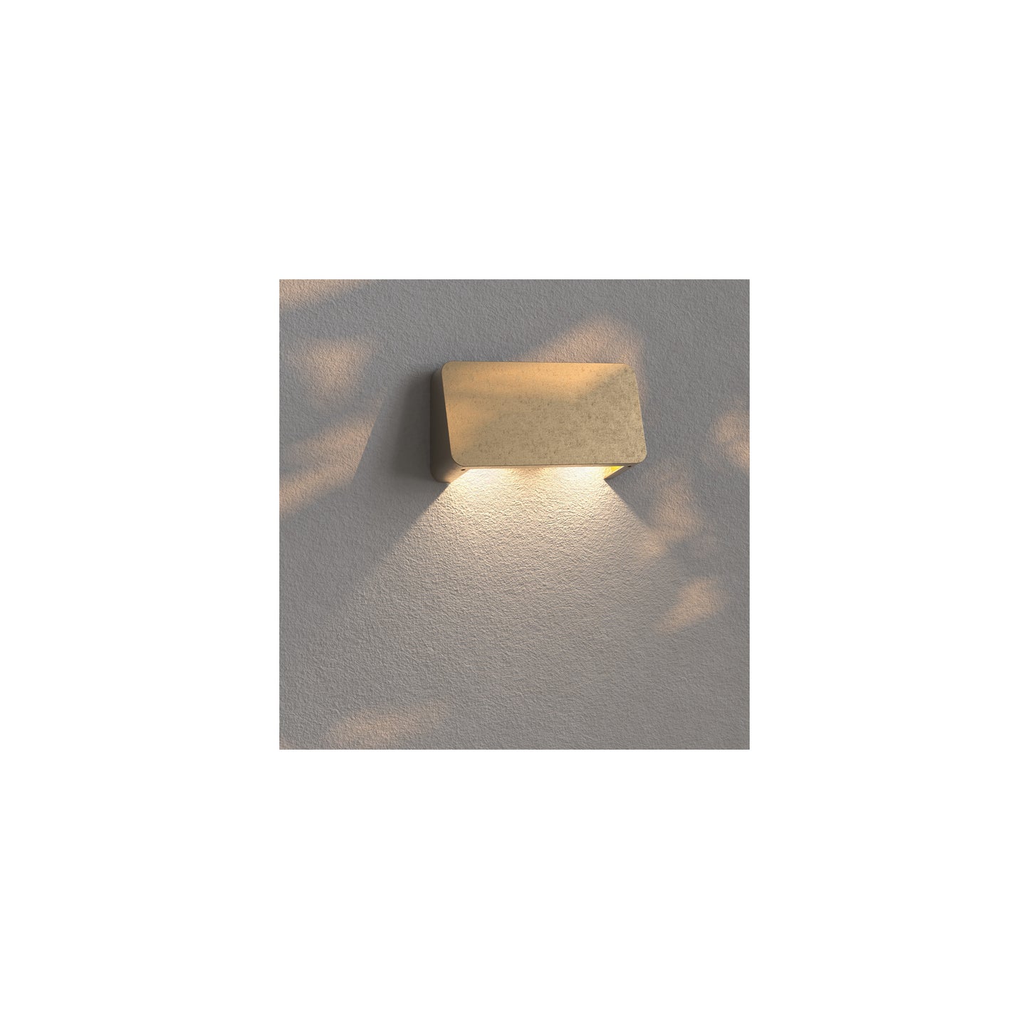 Incline Twin Outdoor Wall Light Coastal Brass