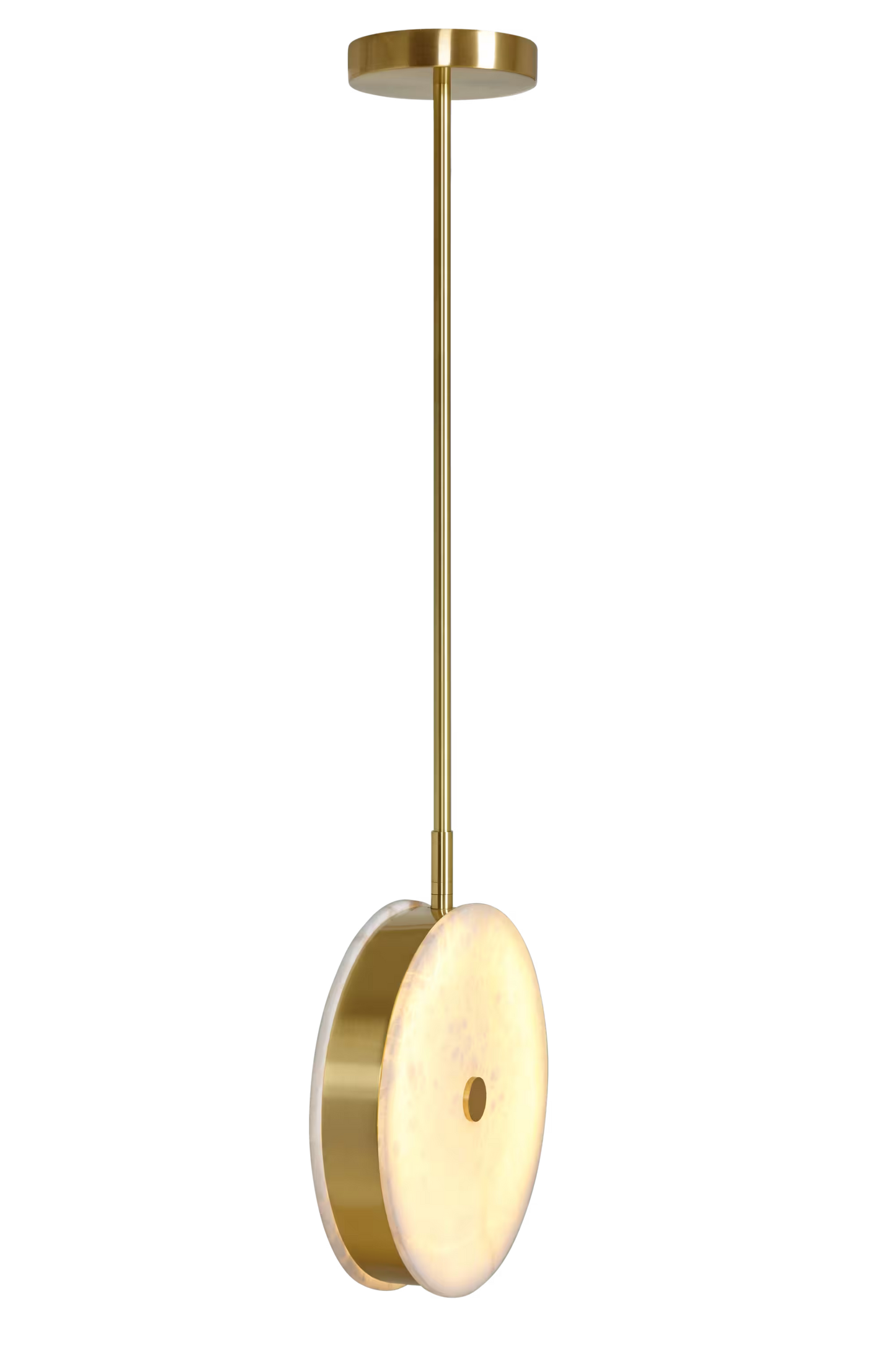 Lollipop LED Alabaster Pendant