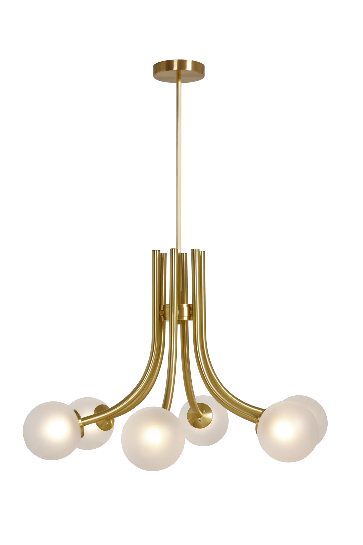 Patty 6-Light Pendant with Opal Glass