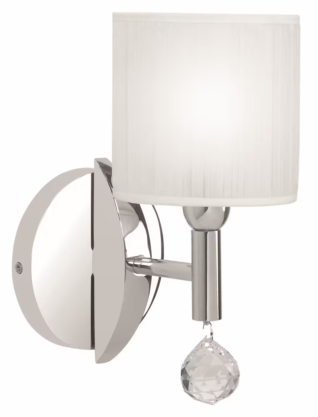 Mandarina Wall Light with White Shade