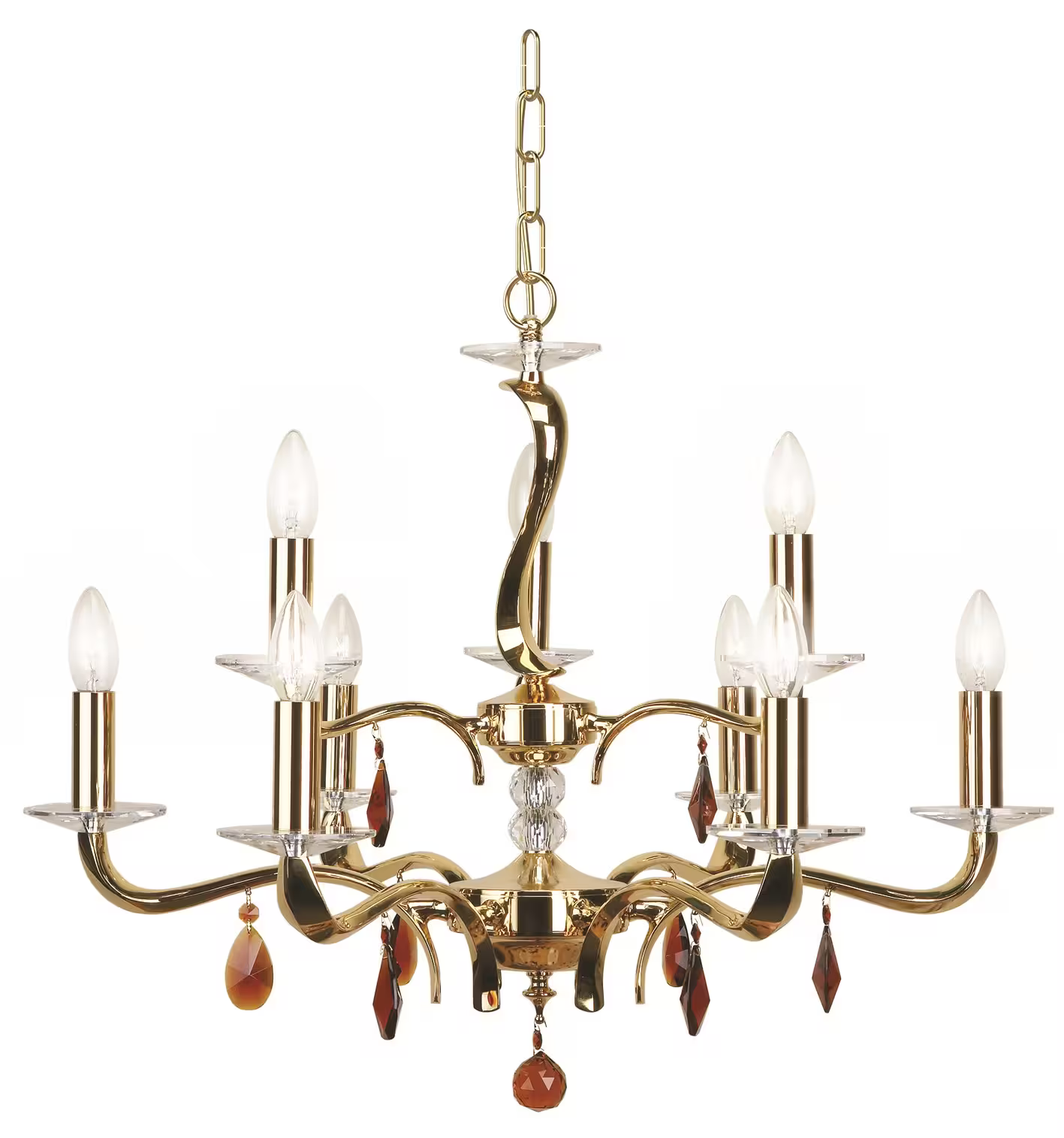 Cobra 9-Light Chandelier