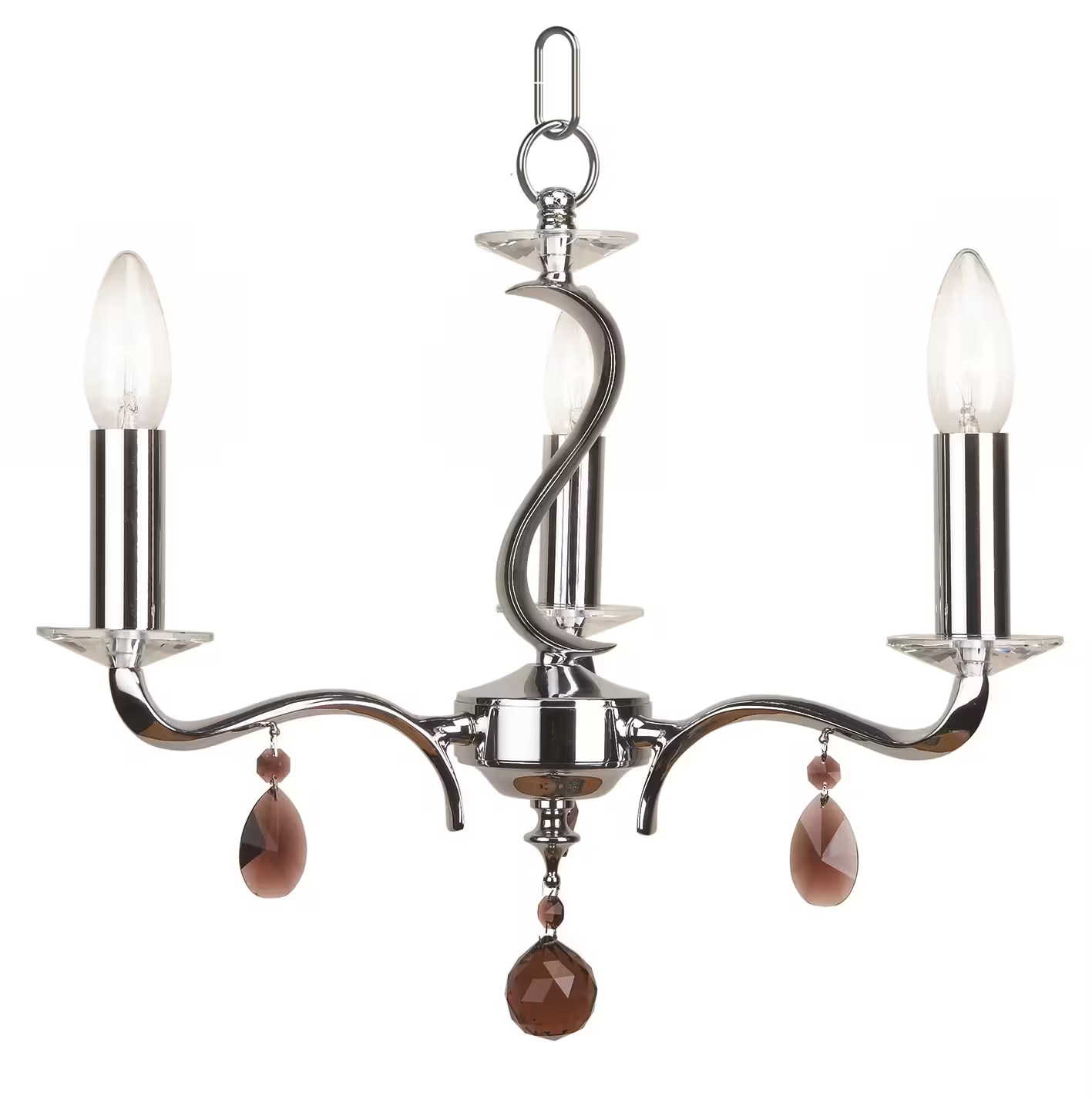 Cobra 3-Light Chandelier