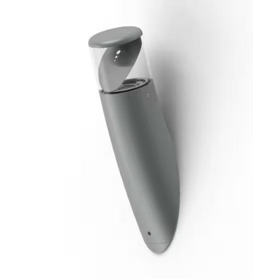 Bamboo Model 1 Clear Glass Wall Light