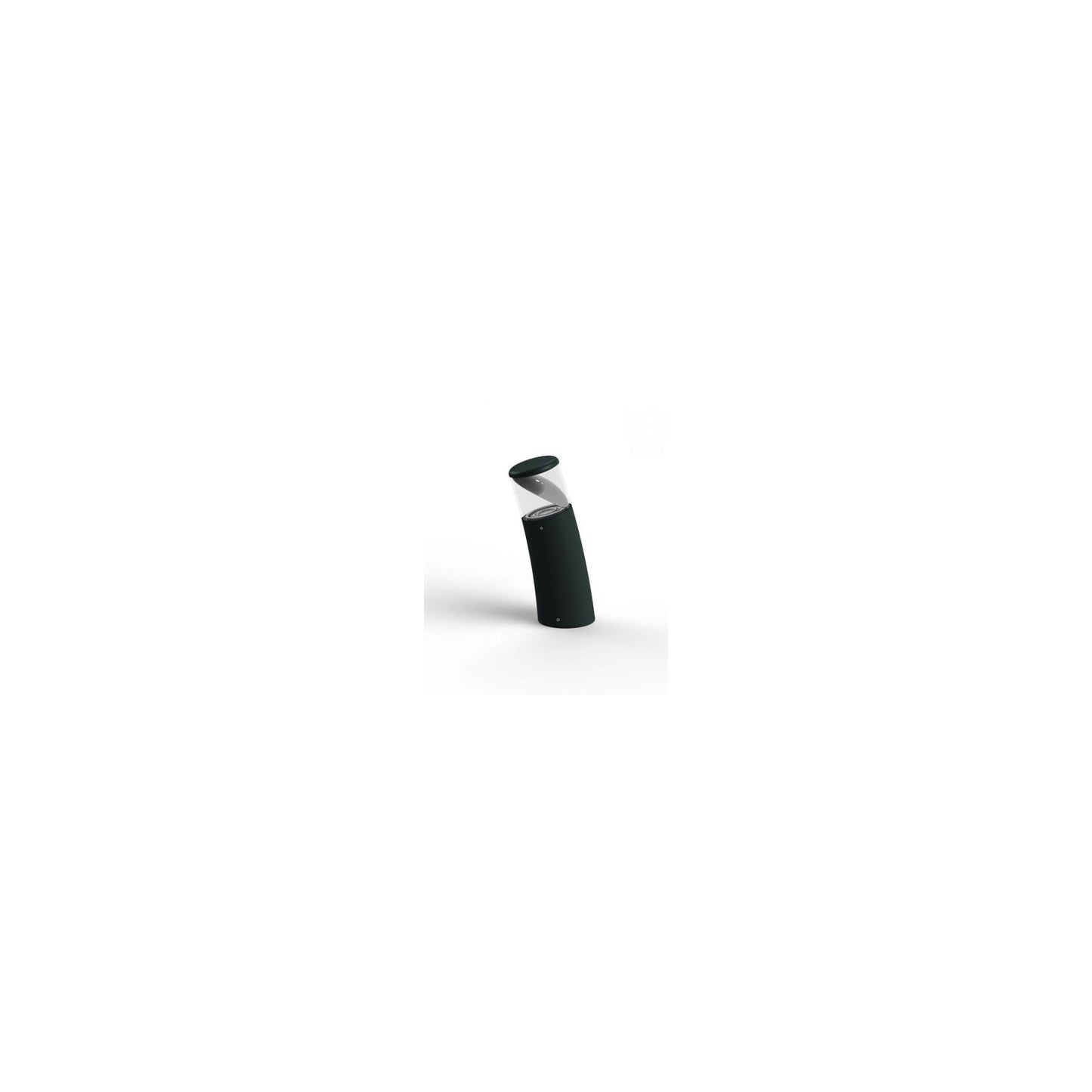 Bamboo Small Clear Glass Bollard