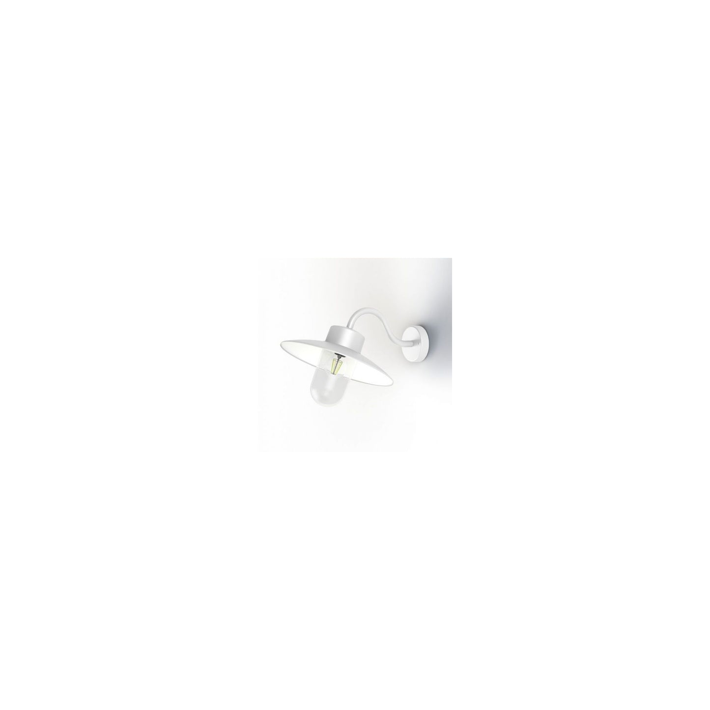Belcour Model 1 Clear Glass Wall Light