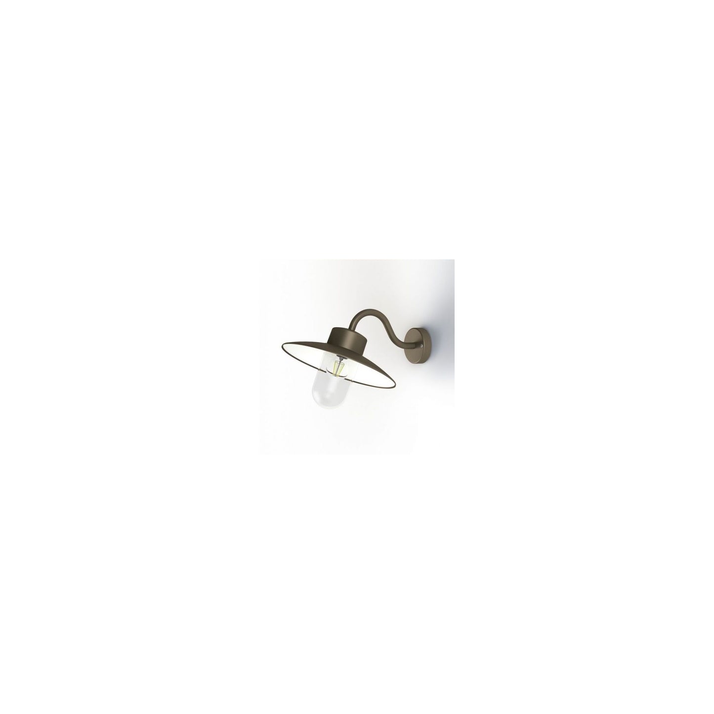 Belcour Model 1 Clear Glass Wall Light