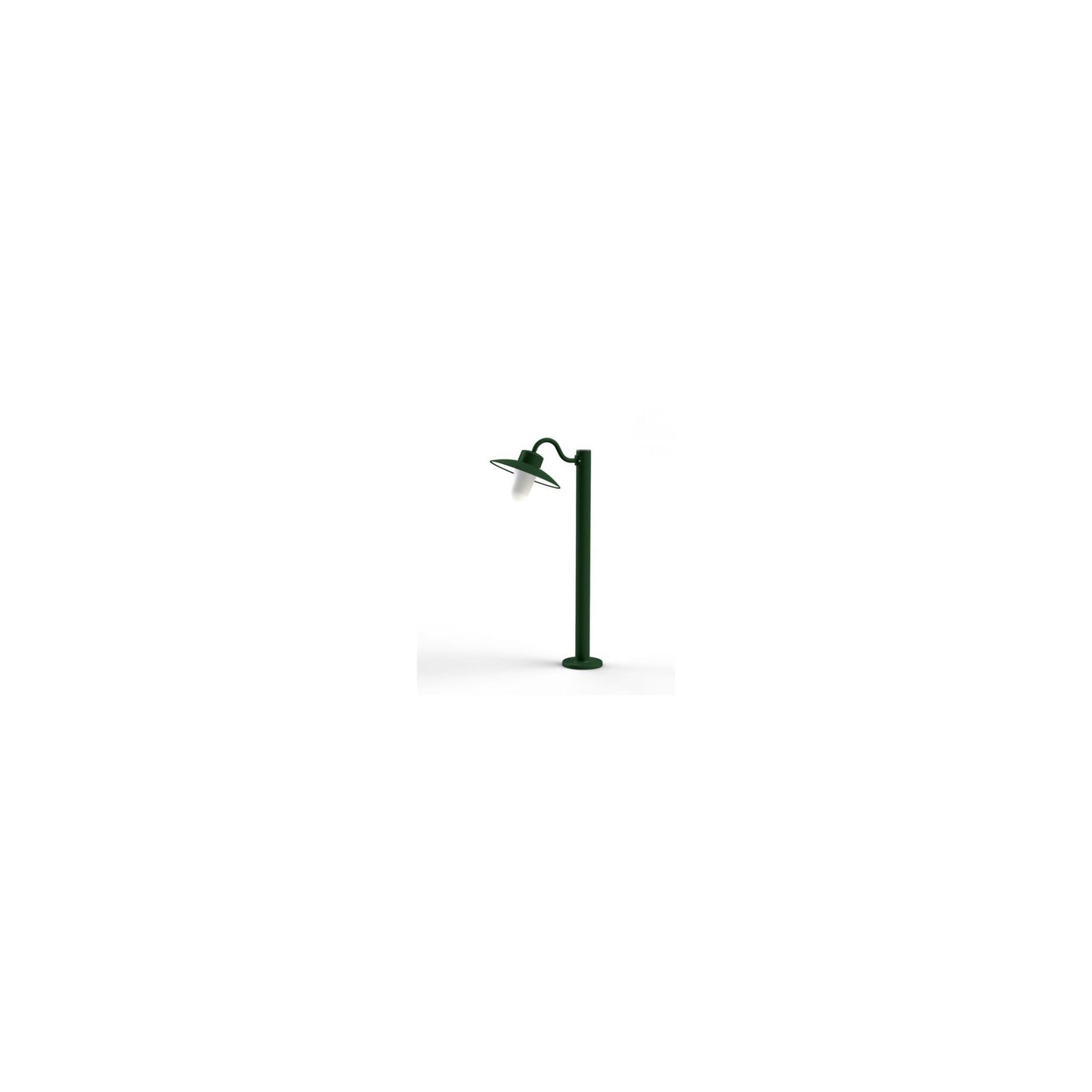 Belcour Model 3 Opal Glass Bollard