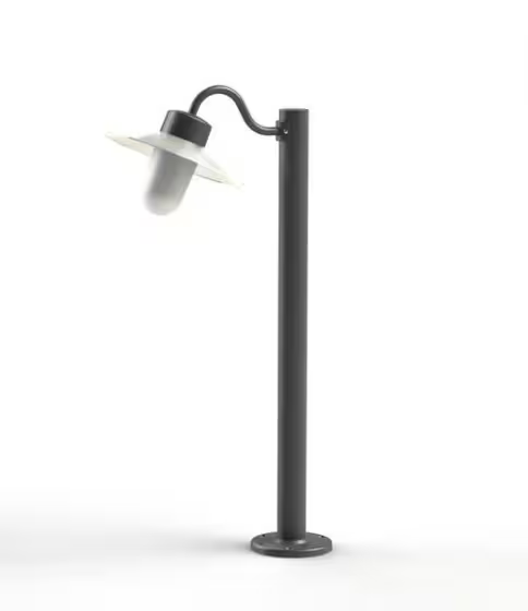 Belcour Model 3 Opal Glass Bollard