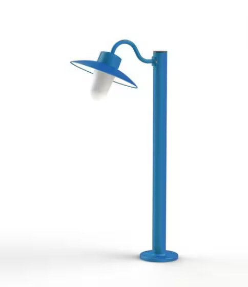 Belcour Model 3 Opal Glass Bollard