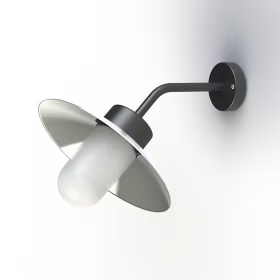 Belcour Model 8 Opal Glass Wall Fitting