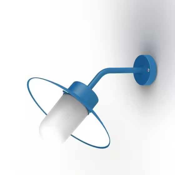 Belcour Model 8 Opal Glass Wall Fitting