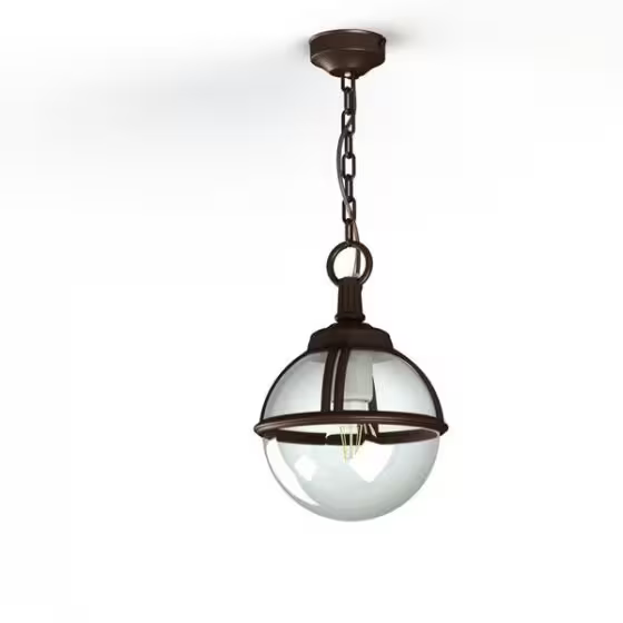 Boreal Model 1 Smoked Glass Pendant