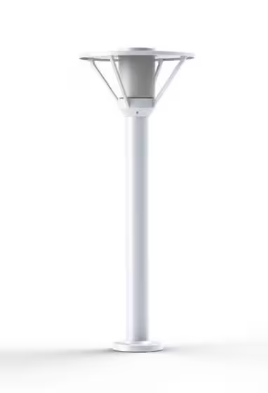 Bermude Small Frosted Glass Bollard