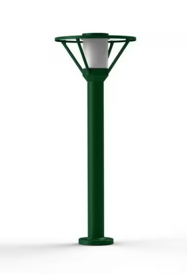 Bermude Small Frosted Glass Bollard
