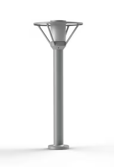 Bermude Model 3 Frosted Glass Bollard