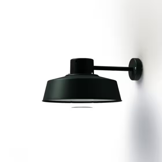 Faktory Clear Glass Downward Wall Bracket