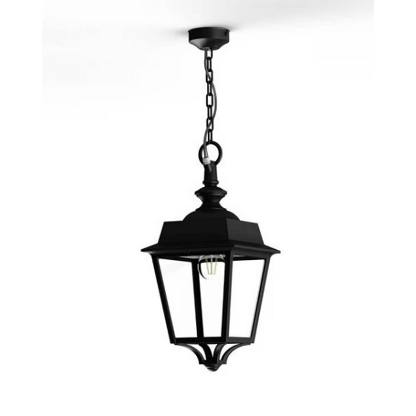 Place des Vosges 1 Evolution Clear Glass Chain Pendant
