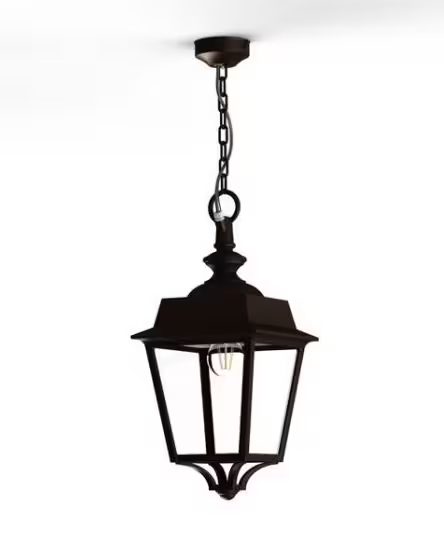 Place des Vosges 1 Evolution Clear Glass Chain Pendant
