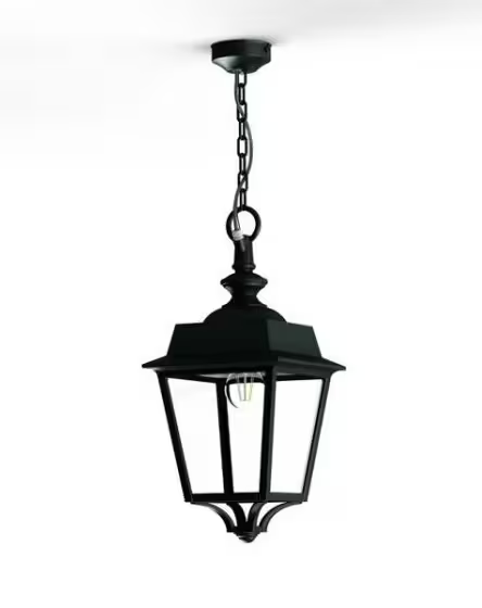 Place des Vosges 1 Evolution Clear Glass Chain Pendant