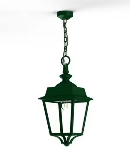 Place des Vosges 1 Evolution Clear Glass Chain Pendant
