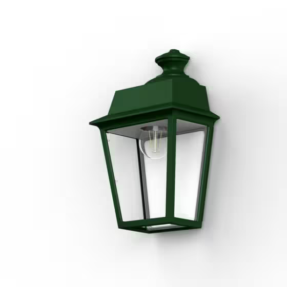 Place des Vosges 1 Evolution Model 2 Clear E27 Glass Wall Light