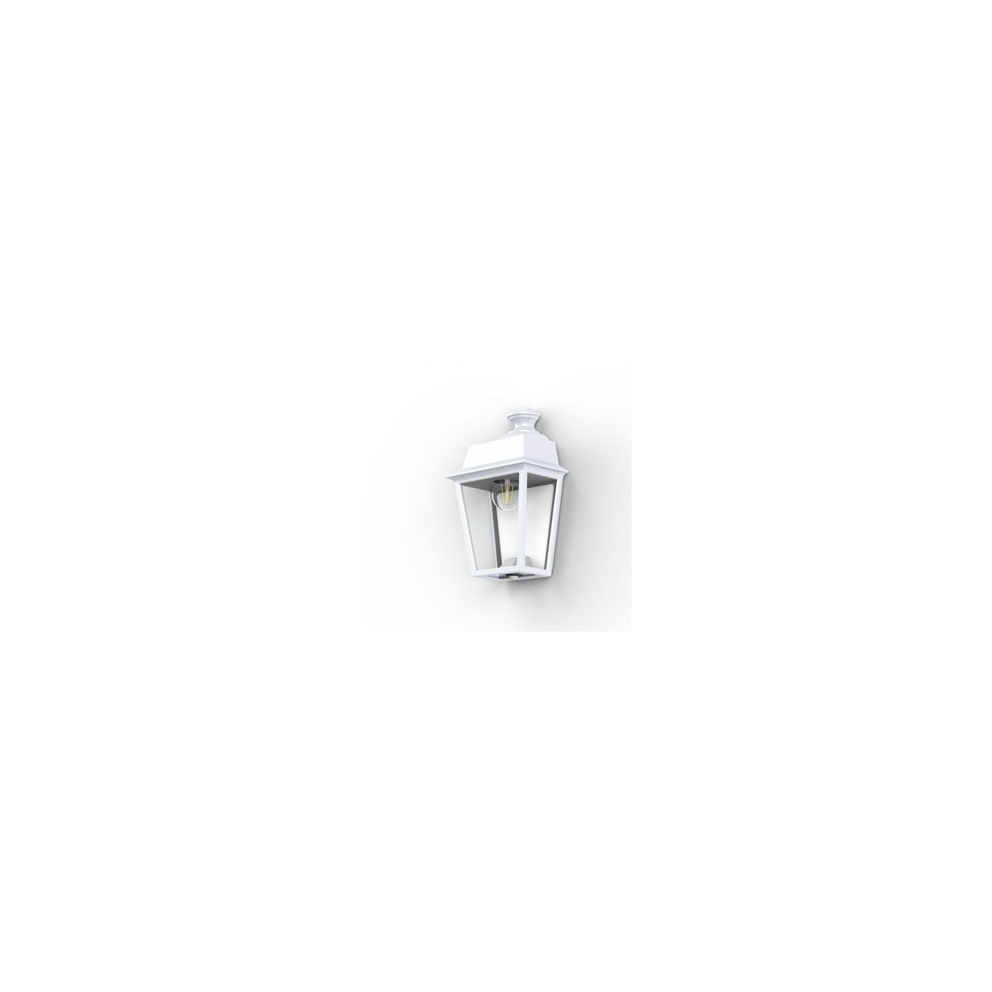 Place des Vosges 1 Evolution Model 2 Clear Glass Sensor E27 Wall Light