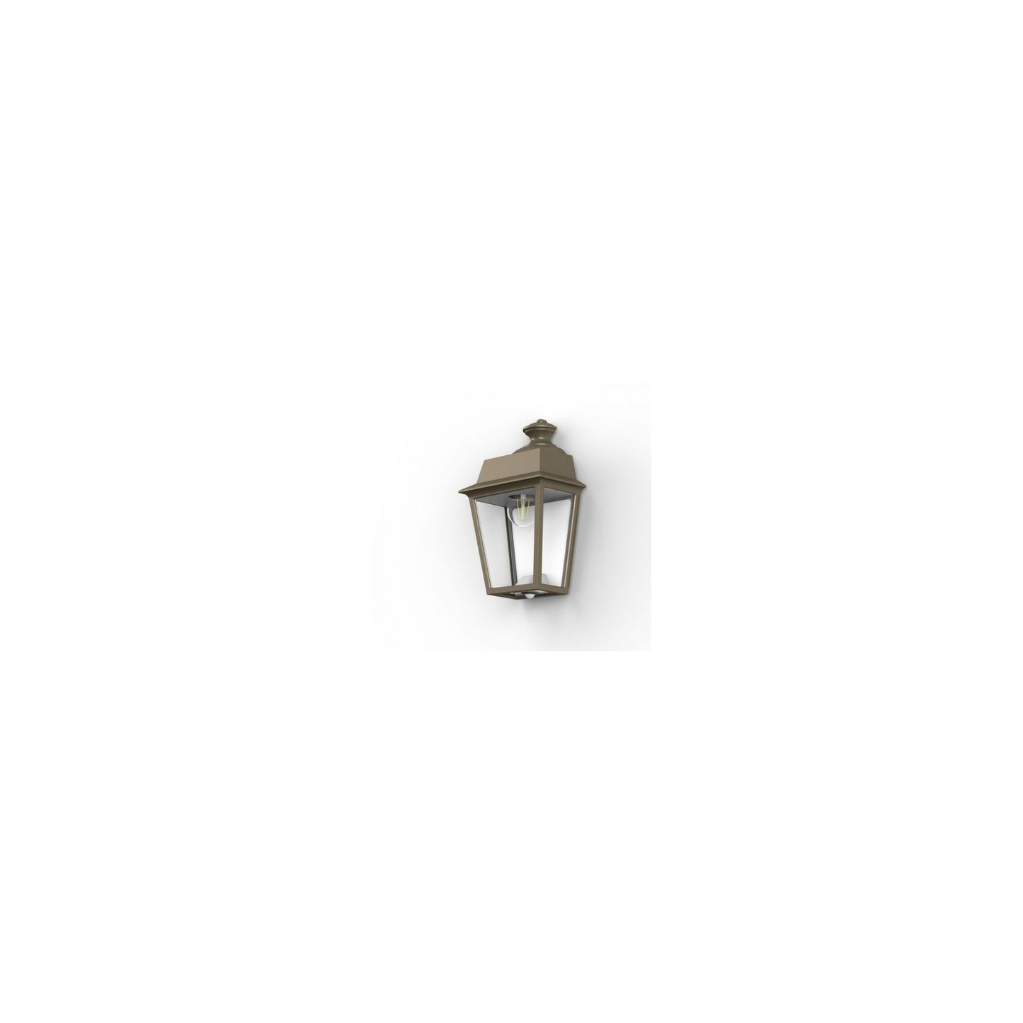 Place des Vosges 1 Evolution Model 2 Clear Glass Sensor E27 Wall Light