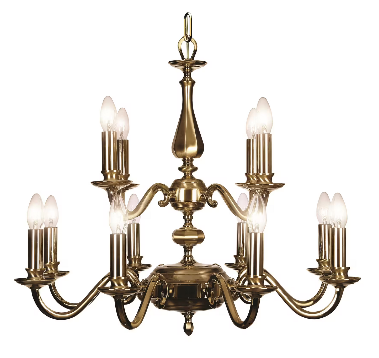 Georgian 12-Light Chandelier