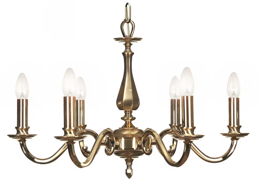 Georgian 6-Light Chandelier