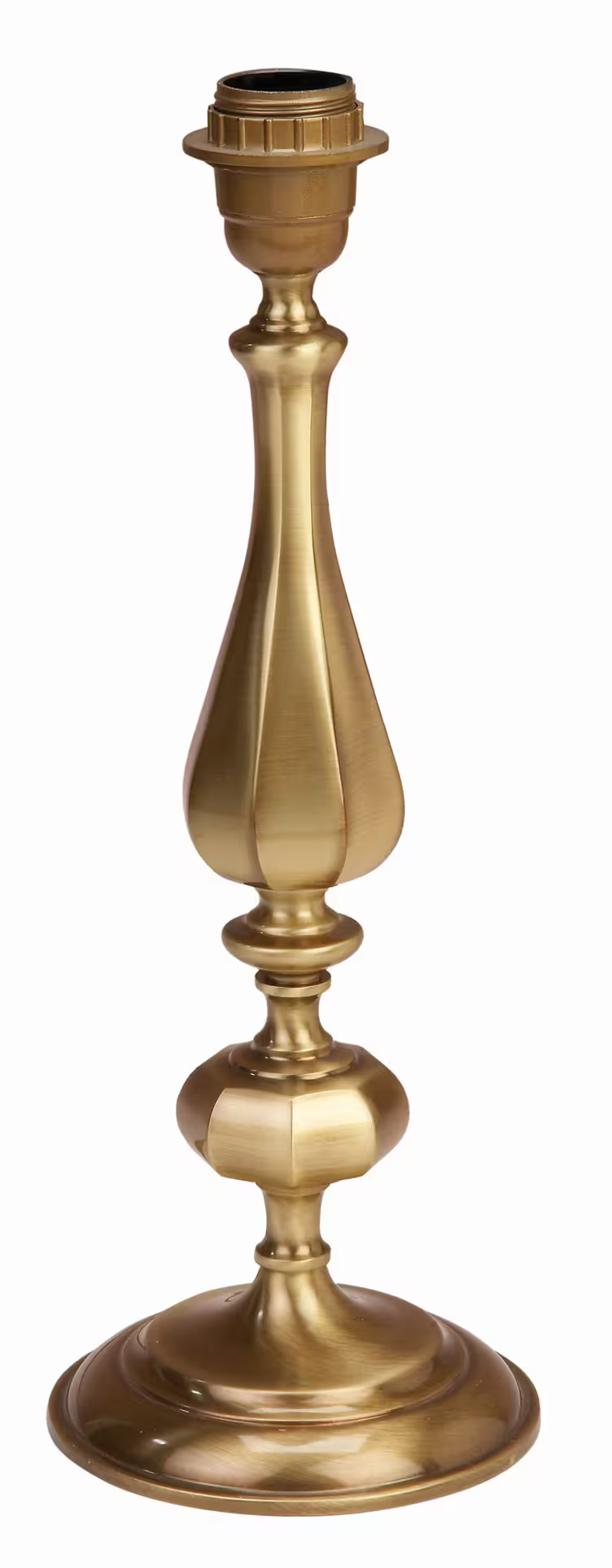 Georgian Large Table Lamp Without Shade