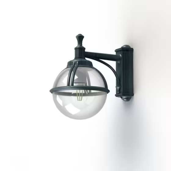 Boreal Model 4 Smoked Glass Downwards Wall Bracket